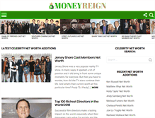 Tablet Screenshot of moneyreign.com